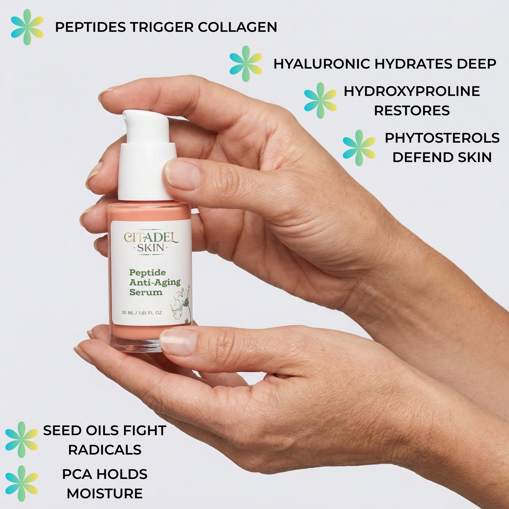 Peptide Anti‑Aging Serum – 1.01 fl oz (30ml)